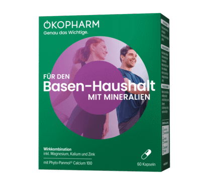 Basen Mineral Kapseln mit Mineralien Produktbild