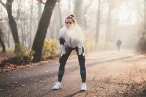 Frau beim Joggen