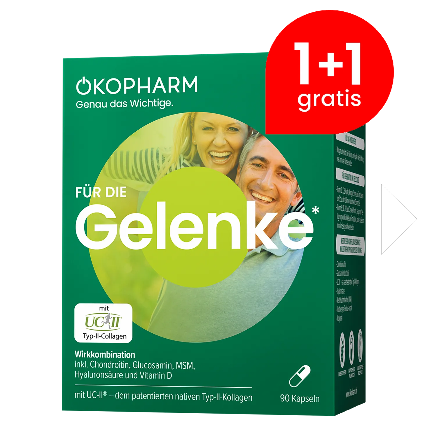 Bestelle 1x Für die Gelenke und erhalte das 2. Produkt gratis