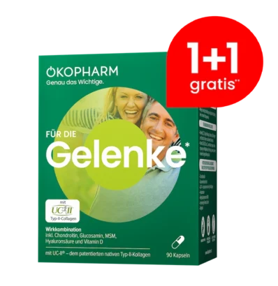 Profitiere von unserer 1+1 Gelenke Aktion
