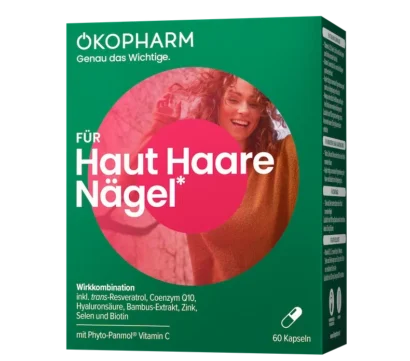 ÖKOPHARM Haut Haare Nägel, 60 Kapseln
