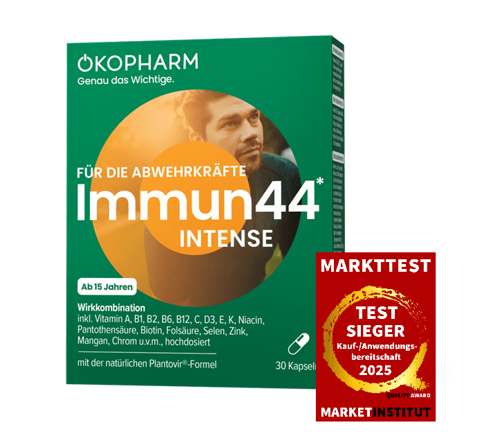 Immun Intense Produktbild mit Siegel