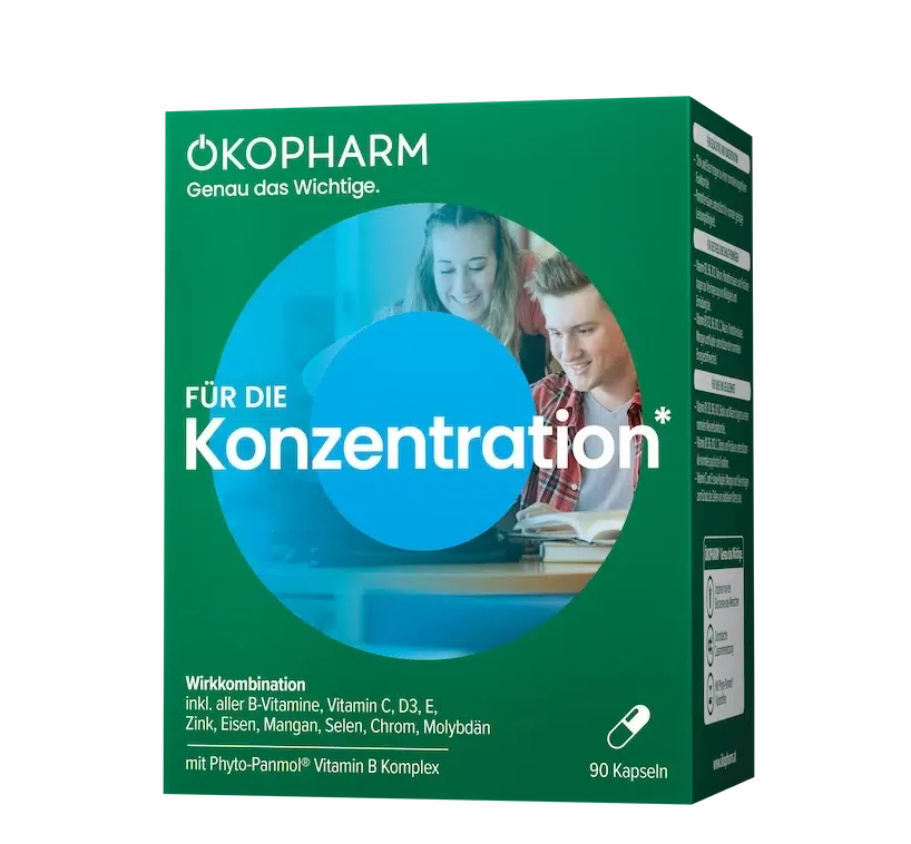 Konzentration Tabletten, 90 Stück