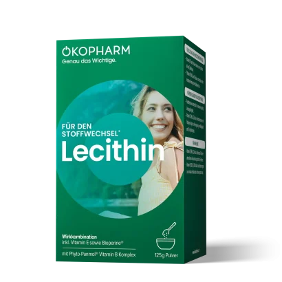 ÖKOPHARM Lecithin, Für den Stoffwechsel - 125g Pulver