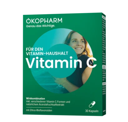 Vitamin C Kapseln, 30 Stück