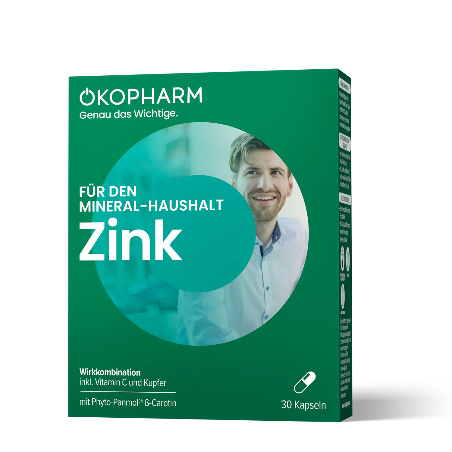ÖKOPHARM Zink Kapseln - 30 Stück