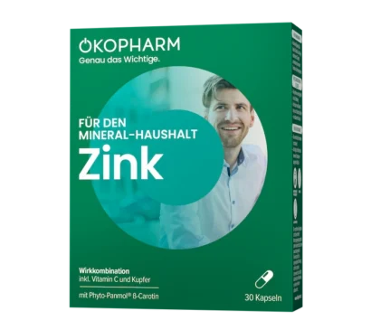 ÖKOPHARM Zink Kapseln, 30 Stück
