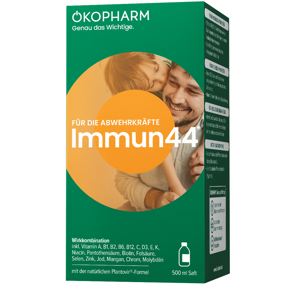 Wirkkombination für die Abwehrkräfte Immun44® Intense Kapseln für ein ...