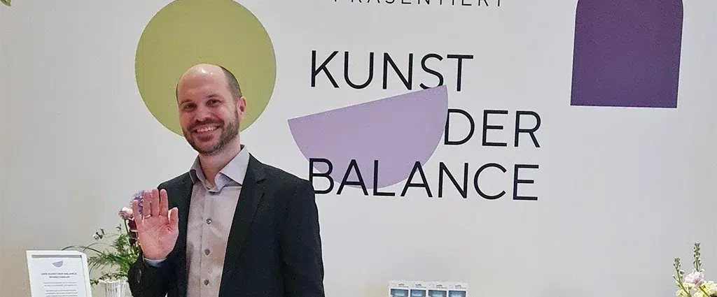 Gerald Deuring am WOMAN Kunst der Balance Event April 2025