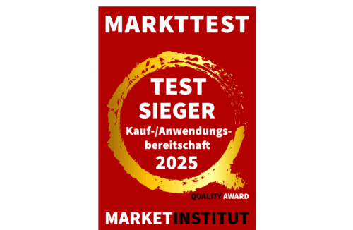 Market Testsieger Kauf-/Anwendungsbereitschaft 2025