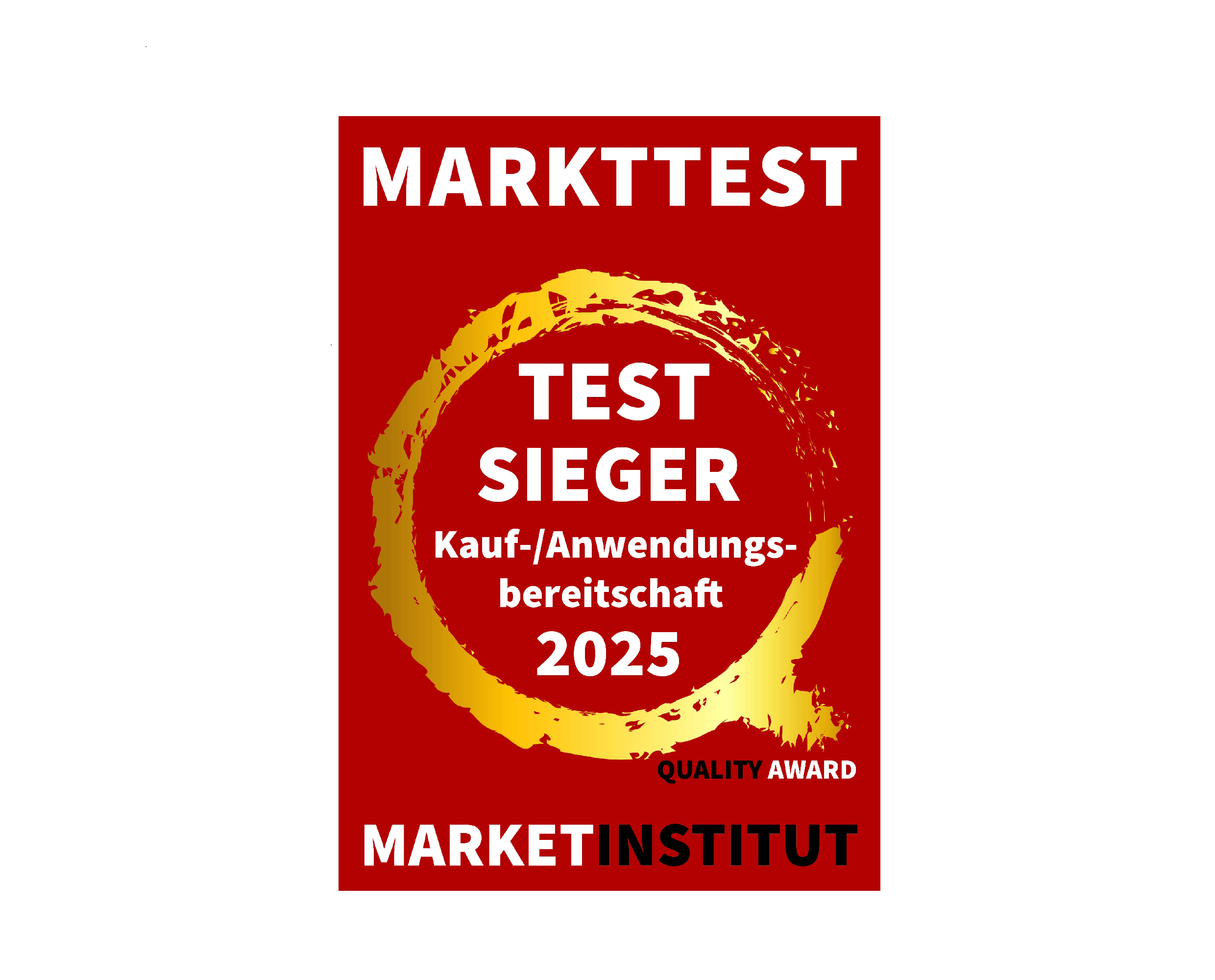 Market Testsieger Kauf-/Anwendungsbereitschaft 2025