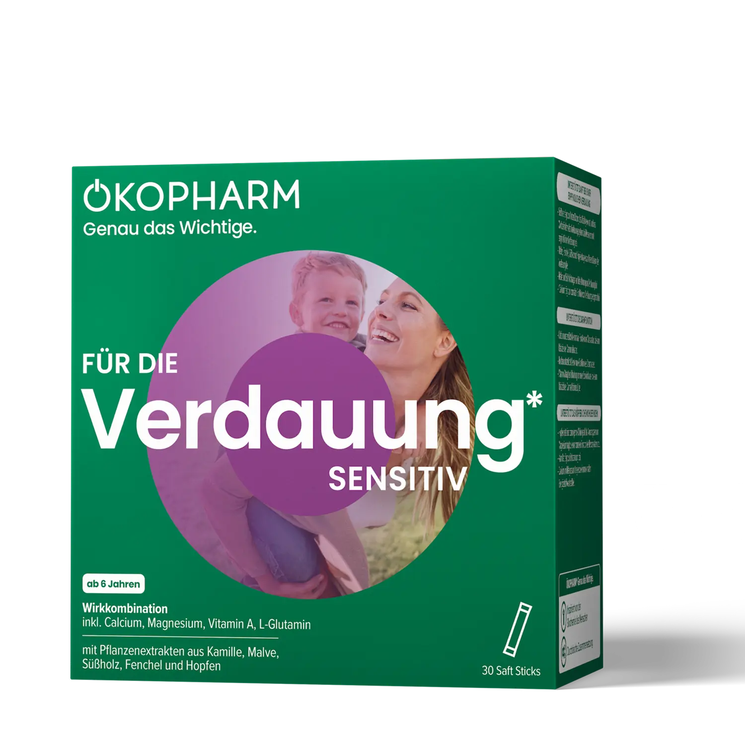 ÖKOPHARM Für die Verdauung SENSITIV, 30Saft Sticks