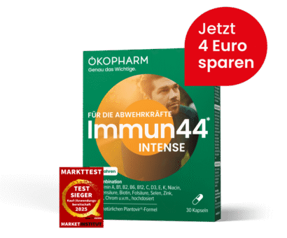 Immun44 Intense Kapseln - Jetzt 4 Euro sparen