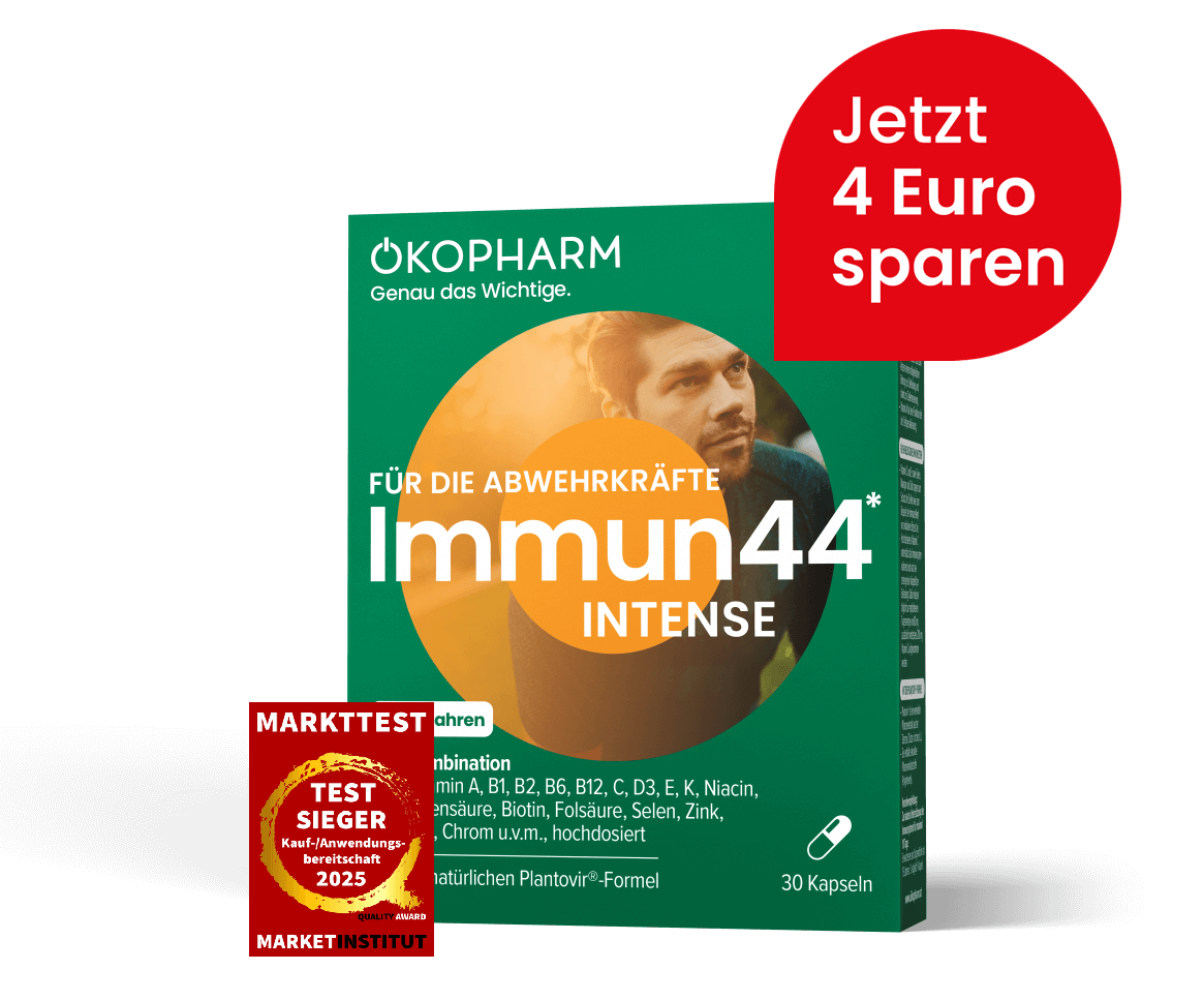 Immun44 Intense Kapseln - Jetzt 4 Euro sparen