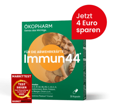Immun44 Kapseln 30 Stk - Jetzt 4 Euro sparen