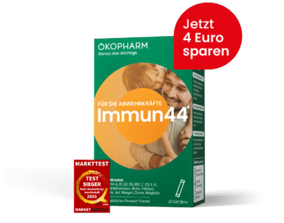 Immun44 Saft Sticks - Spare 4 Euro