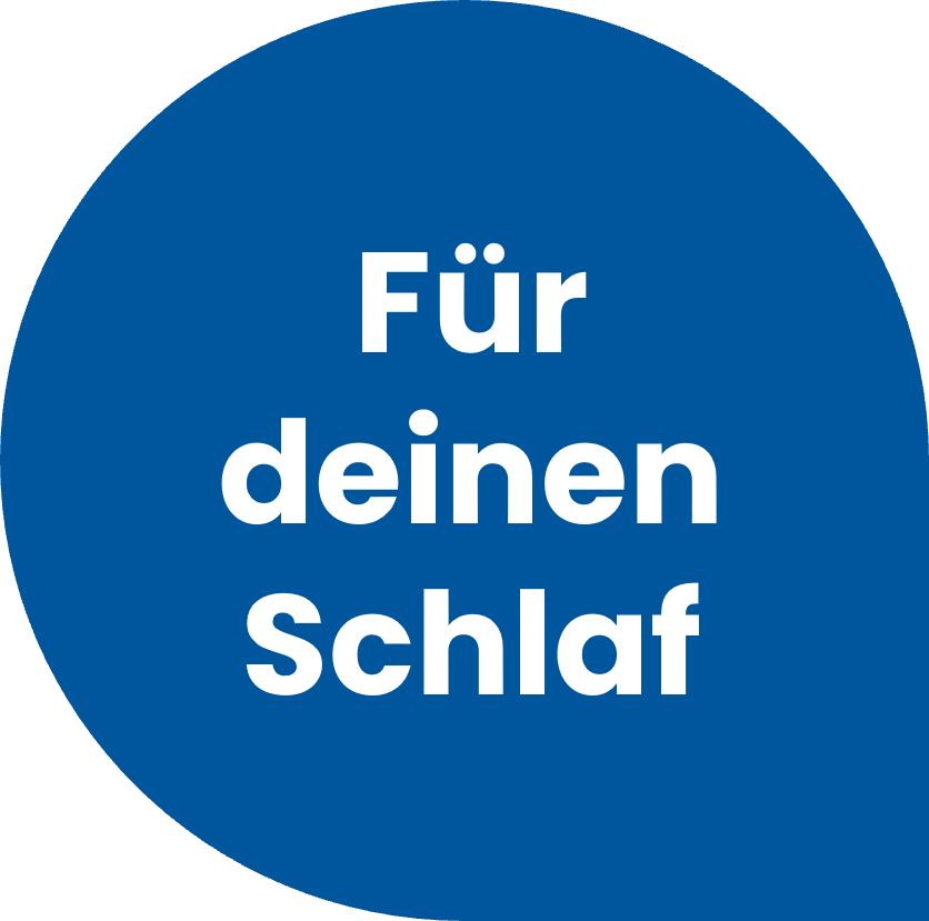 Lila Störer "Für deinen Schlaf"