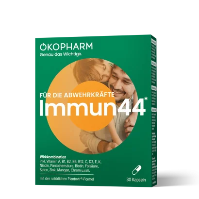 ÖKOPHARM Immun44 Kapseln - Für die Abwehrkräfte, 30 Kapseln