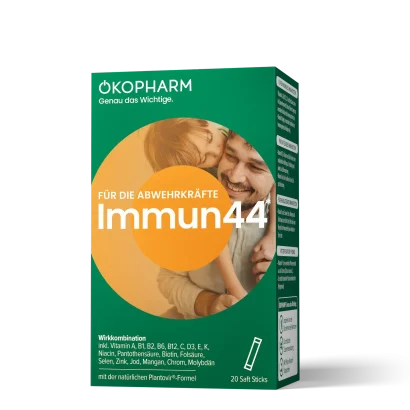 ÖKOPHARM Immun 44 Saft Sticks - Für die Abwehrkräfte, 20 Sticks