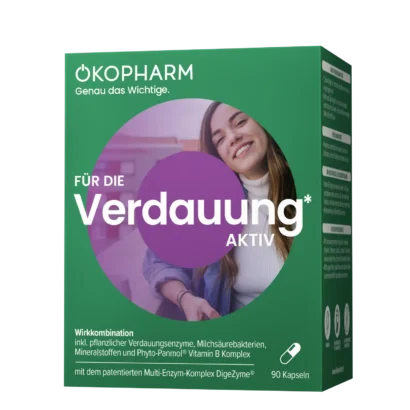 ÖKOPHARM Für die Verdauung* AKTIV, Wirkkombination, 90 Kapseln
