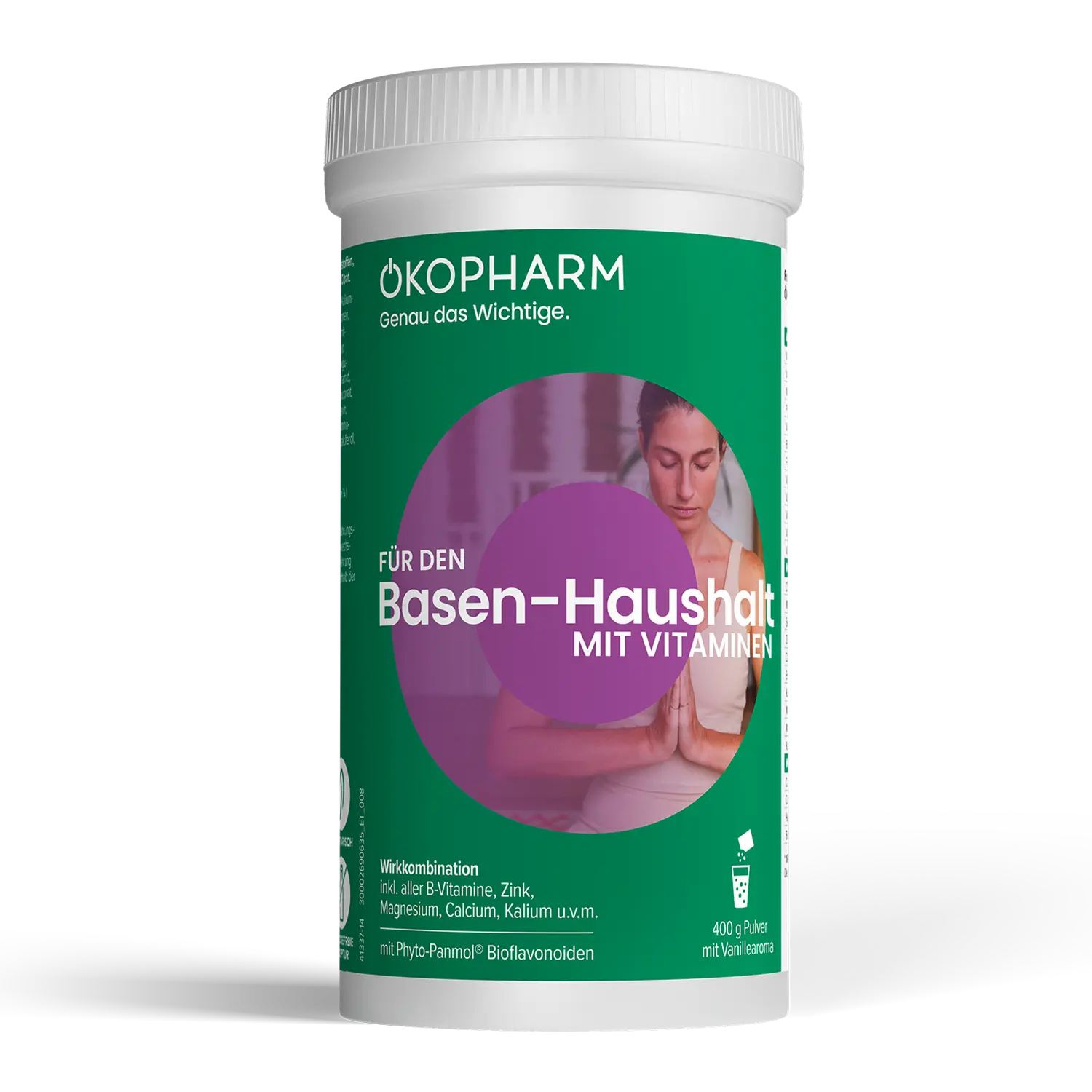 ÖKOPHARM Für den Basen-Haushalt mit Vitaminen, 400 g Pulver