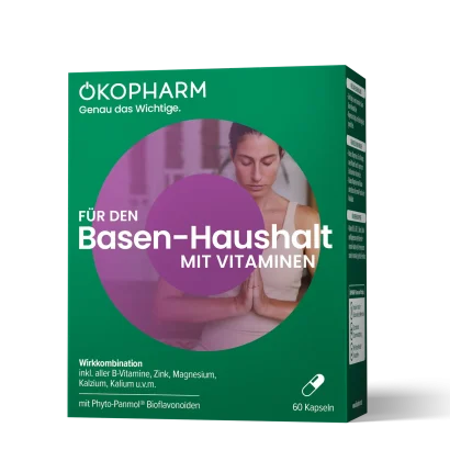 ÖKOPHARM Für den Basen-Haushalt Kapseln mit Vitaminen - 60 Kapseln