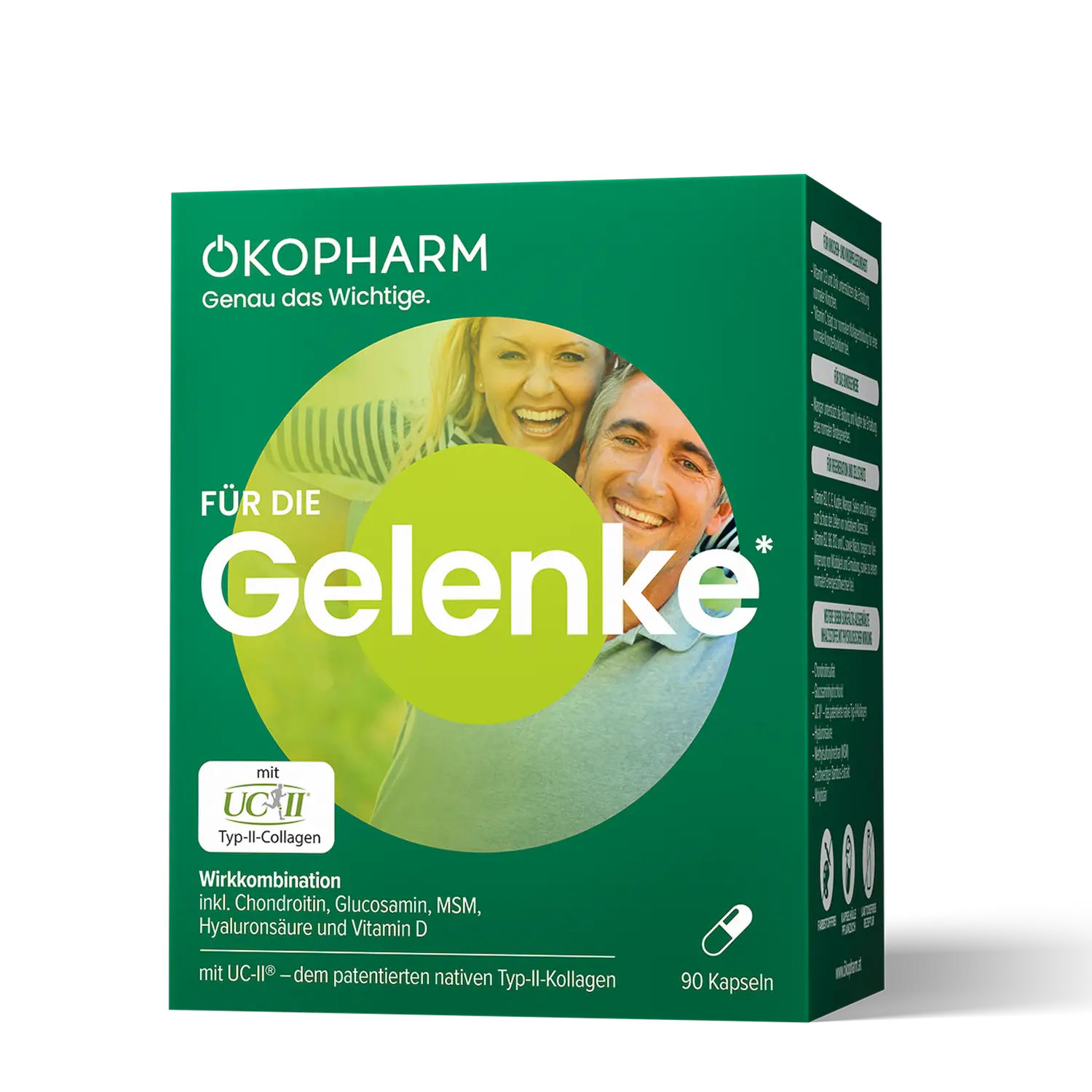 ÖKOPHARM Für die Gelenke mit UC-II-Collagen - 90 Kapseln