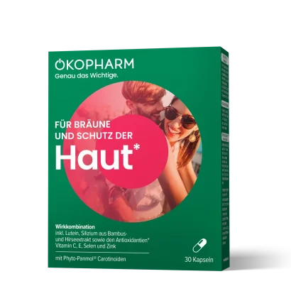 ÖKOPHARM Für Bräune und Schutz der Haut - 30 Kapseln
