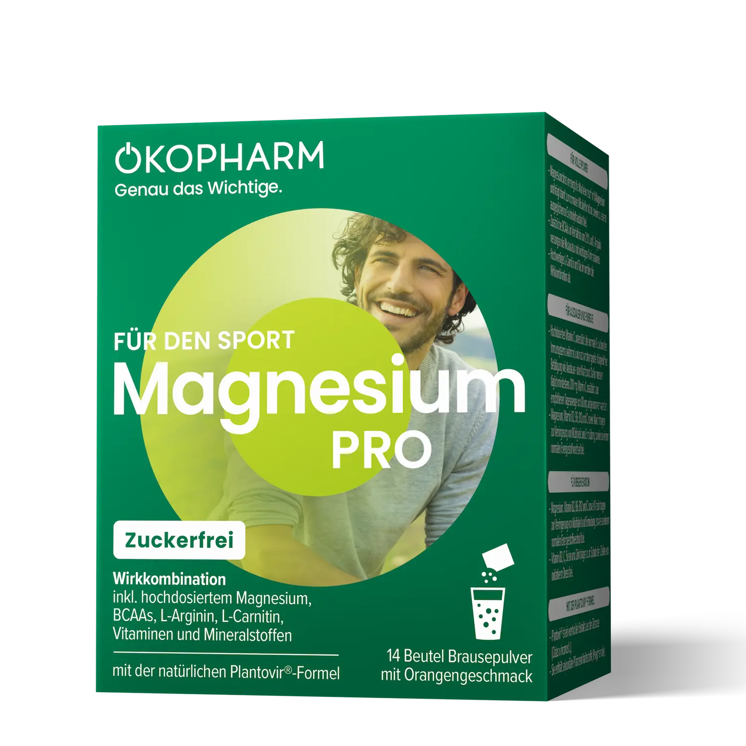 ÖKOPHARM Magnesium PRO - 14 Beutel Brausepulver
